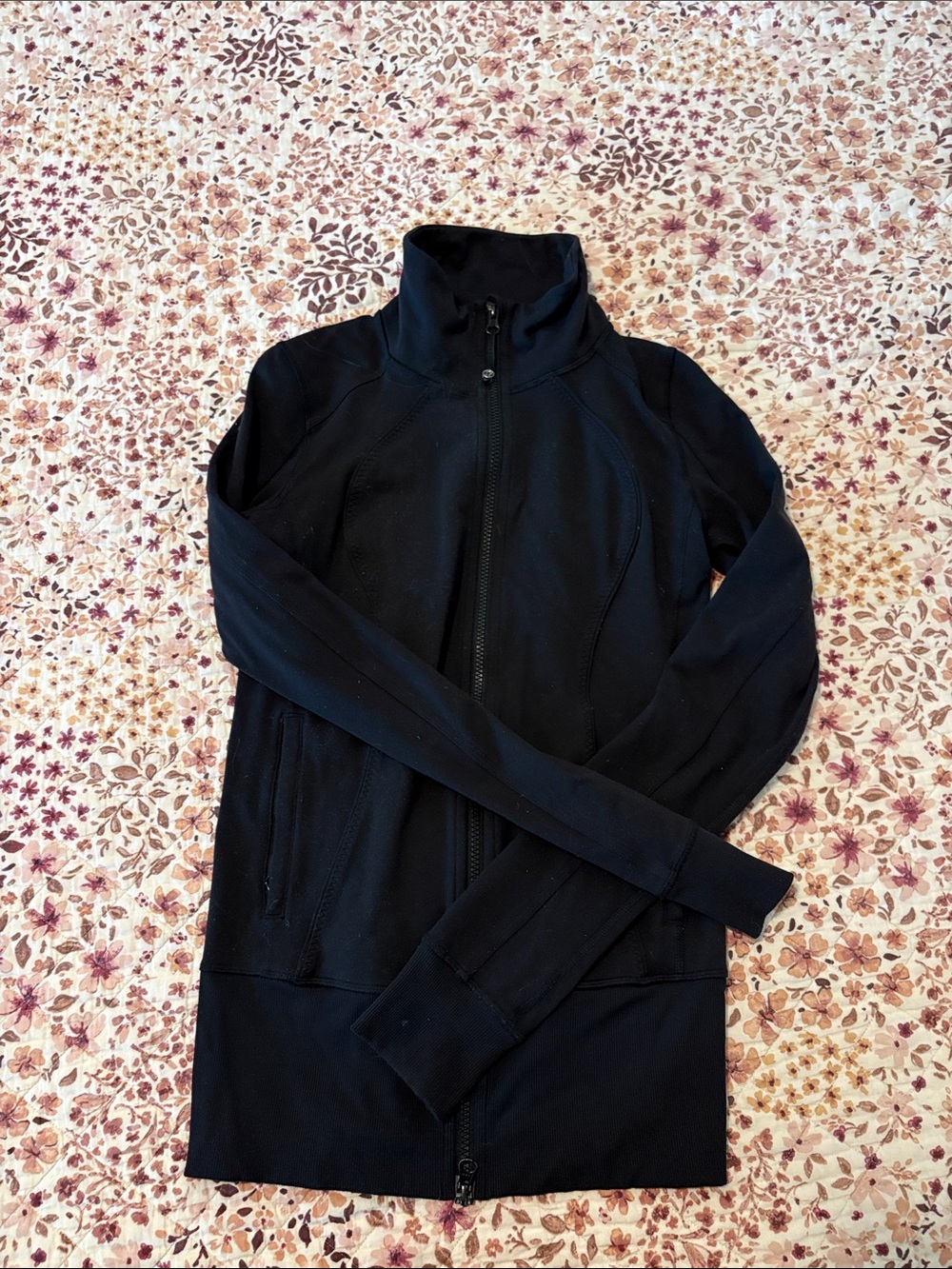 lululemon athletica Black Full-Zip Performance Jacket